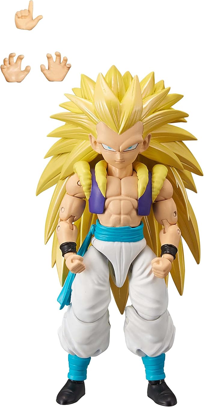 Dragon Ball Super - Dragon Stars - Super Saiyan 3 Gotenks, 6.5" Action Figure