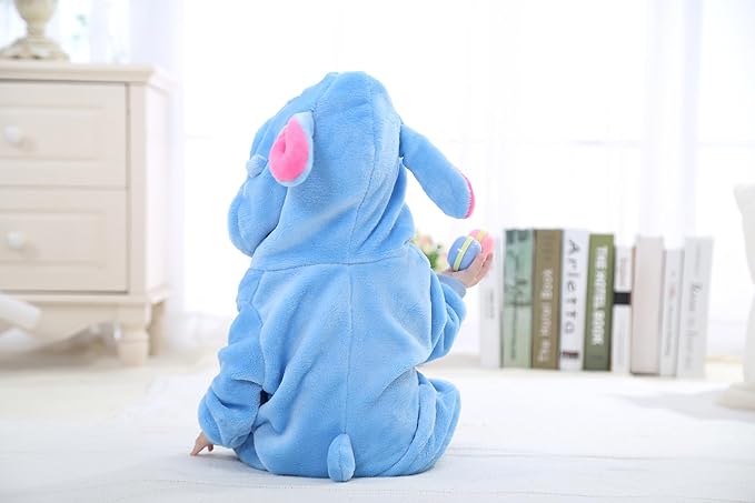 Dream cosplay Unisex Baby Costume,Baby Flannel Animal Halloween Home Clothing