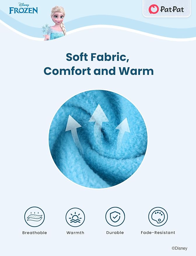 Disney Minnie Mickey Stitch Princess Frozen Elsa Marvel Jacket Lightweight Coat Button up Color Block Sweatshirt 2-14 Years