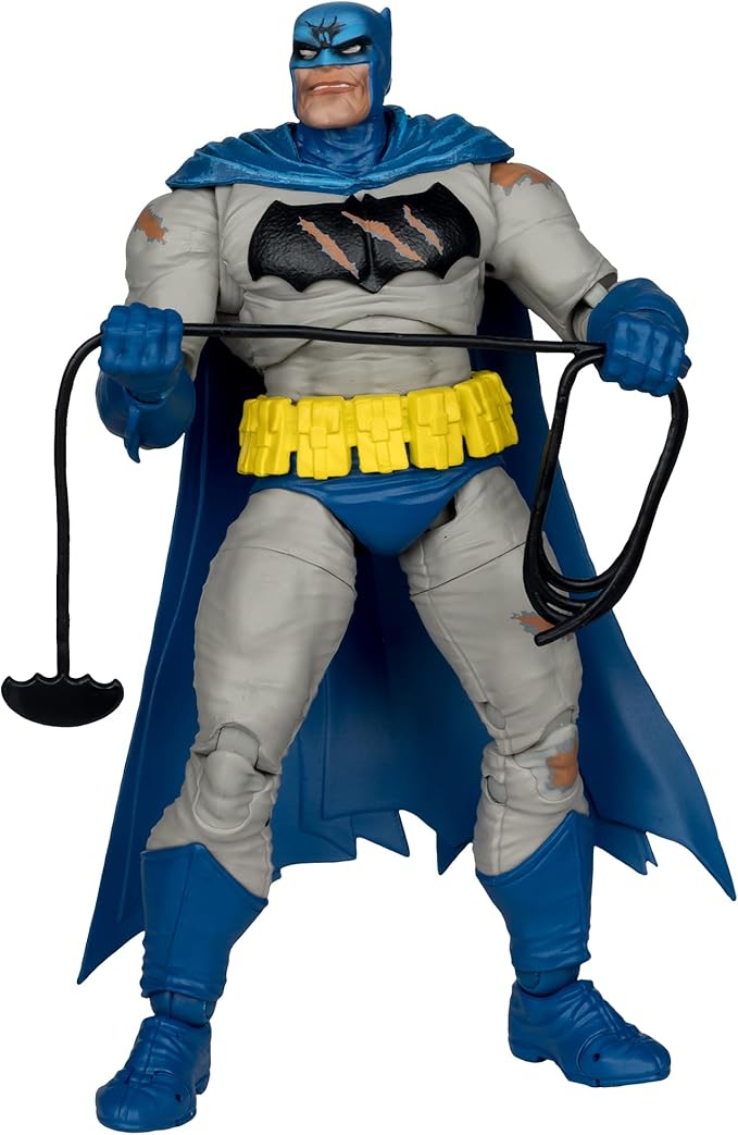 McFarlane Toys - DC Multiverse Batman Battle Damage Blue (The Dark Knight Returns) 7in Figure McFarlane Collector Edition #21