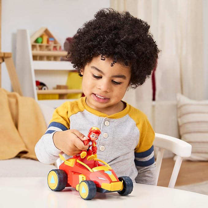 Marvel Iron Man and his Awesome Friends 2-in-1 Mech Suit & Vehicle, Action Figure & Toy Vehicle Set, 3-Inch-Scale Super Hero Toys, Ages 3+