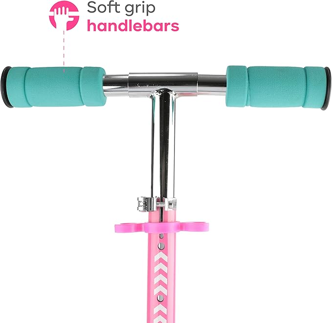 2 Wheel Kick Scooter for Kids - Easy & Portable Fold-N-Carry Design, Ultra-Lightweight, Comfortable & Safe, Durable & Easy to Ride