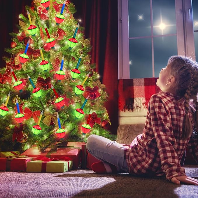 14Pcs Multicolor Christmas Bubble Lights for Christmas Tree Vintage Christmas Lights, 22Ft Bubbling Christmas Lights for Vintage Christmas Decorations for Tree Garland Mantel Yard, 5W, 2 Spare Bulbs