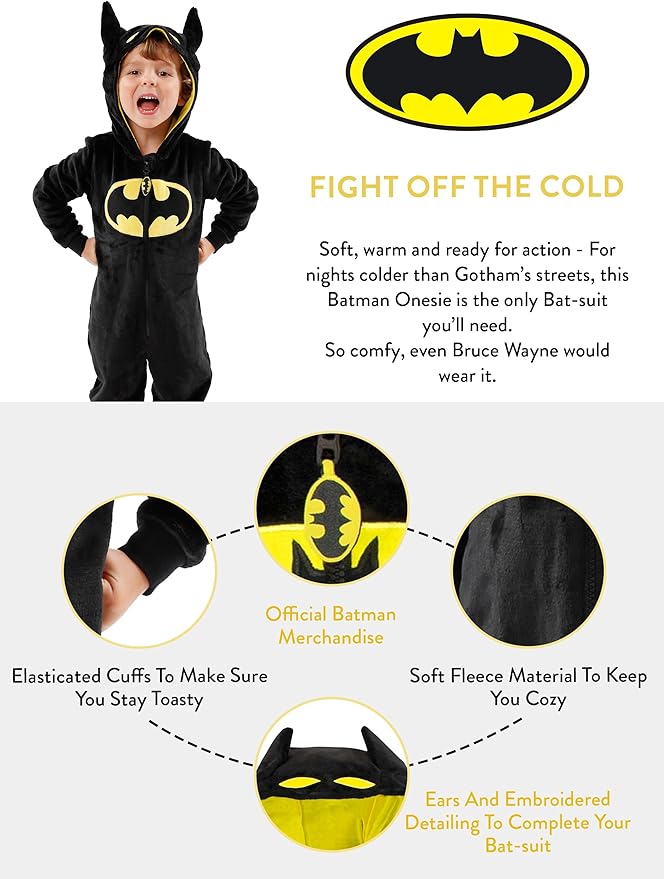 DC Comics Boys' Batman Onesie