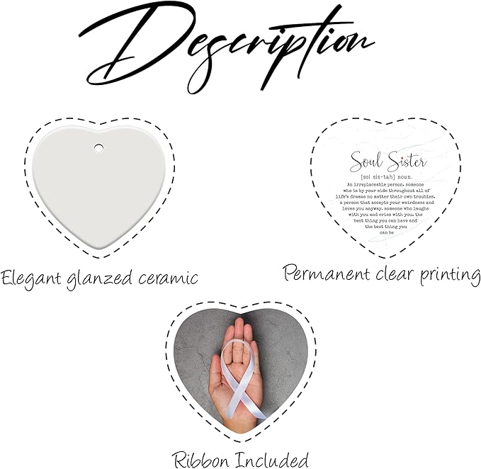 2024 Sister Christmas Ornament - Gifts for Sisters