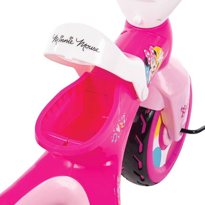 Huffy Disney Minnie Mouse Light Up Kids' Trike, Ideal for Ages 3+, Minnie Mouse Graphics, Colorful and Playful Design, Simple Coaster Brake, Sturdy and Durable, Safe for Toddlers, Girl's