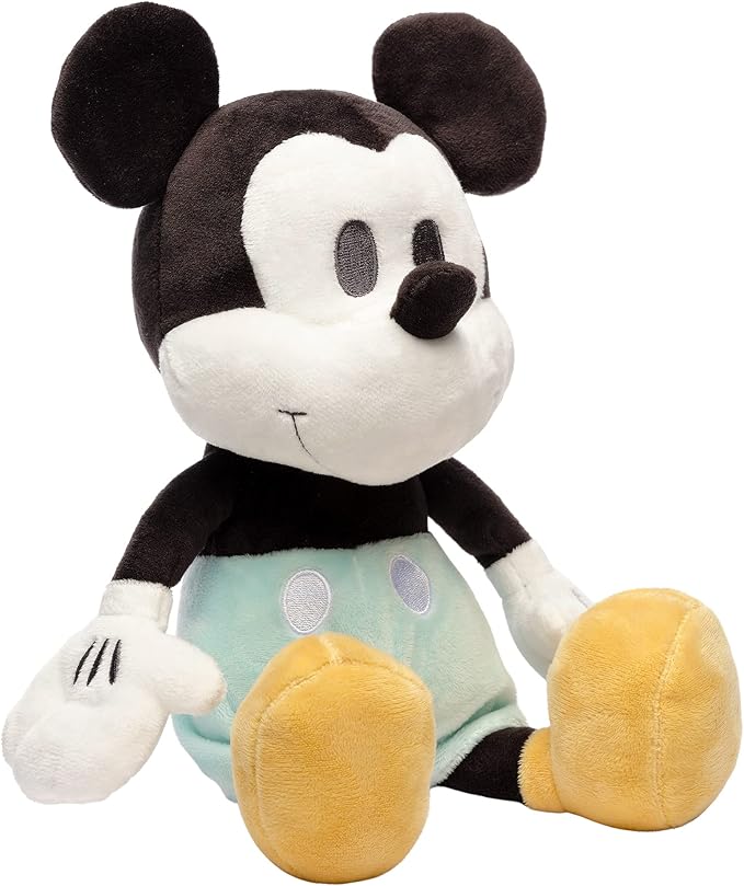Lambs & Ivy Disney Baby Classic Mickey Mouse Plush Stuffed Animal Toy
