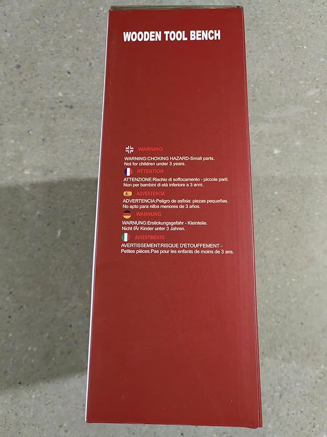 Kids Tool Bench,Wooden Play Tools Set with Kids Tool Belt Toddlers Workbench Pretend Construction Tools Set Wooden Toy Drill Gift for Boys & Girls Age 3-5