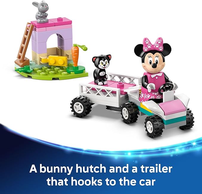 LEGO Disney Minnie’s Pet Hotel Toddler Toy - Minnie Mouse Building Set for Girls and Boys, Ages 4+ - Mickey Mouse Clubhouse Preschool Learning & Educational Toy - Disney Gift Idea for Birthdays- 43274