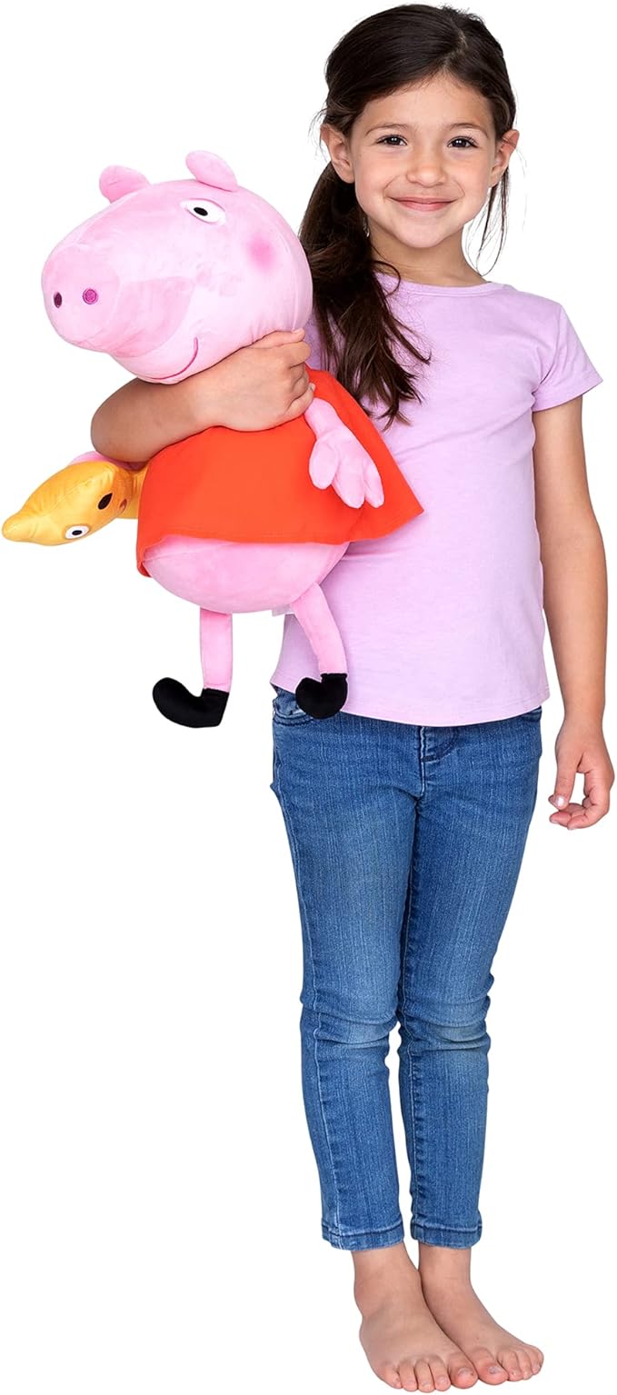 Peppa Pig Kids Bedding Super Soft Plush Cuddle Pillow Buddy, One Size, By Franco