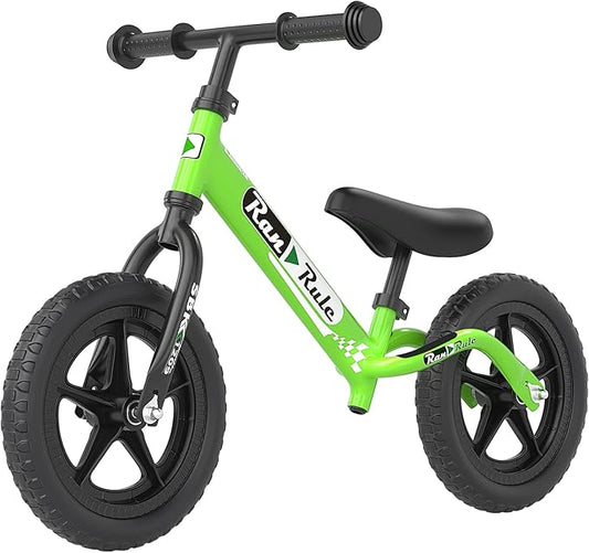 RoyalBaby Toddler Balance Bike for 2 to 5 Years Old Boys Girls Toys Gift, Lightweight Adjustable Seat and Handlebar Training Bicycle 12 Inch Wheel