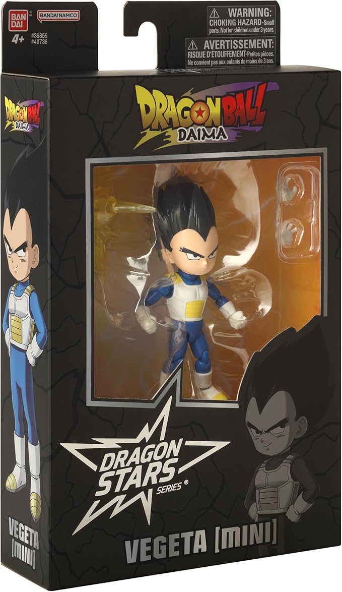Dragon Stars Series - Dragon Ball DAIMA - Vegeta [Mini], 5" Action Figure