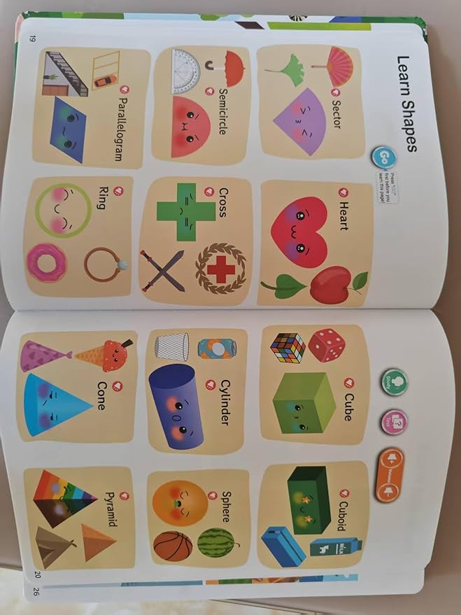 2025 My First Words Sound Book for Kids 3+ | 470+ Fun English Words & Interactive Themes | Talking Toy with Phonics, Games & Story Mode(Scene)