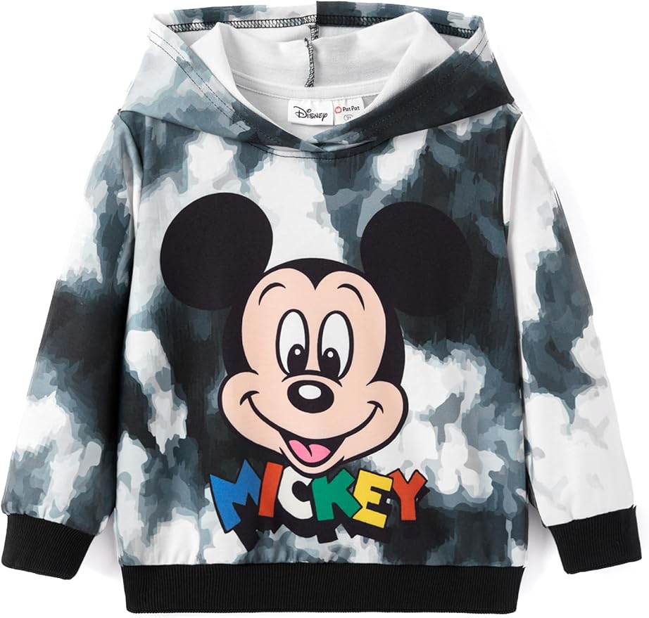 Disney Lilo & Stitch Minnie Mickey Spiderman Frozen Elsa Boys/Girls Hoodie Sweatshirt Graphic Pullover Tops Toddler-Big Kid