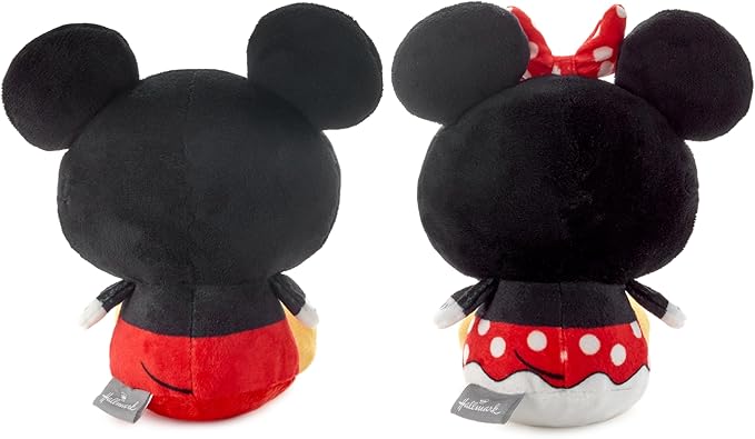 Hallmark Better Together Disney Magnetic Plush Toy (Mickey Mouse and Minnie Mouse) 5" Stuffed Toys, Gifts for Kids and Fans