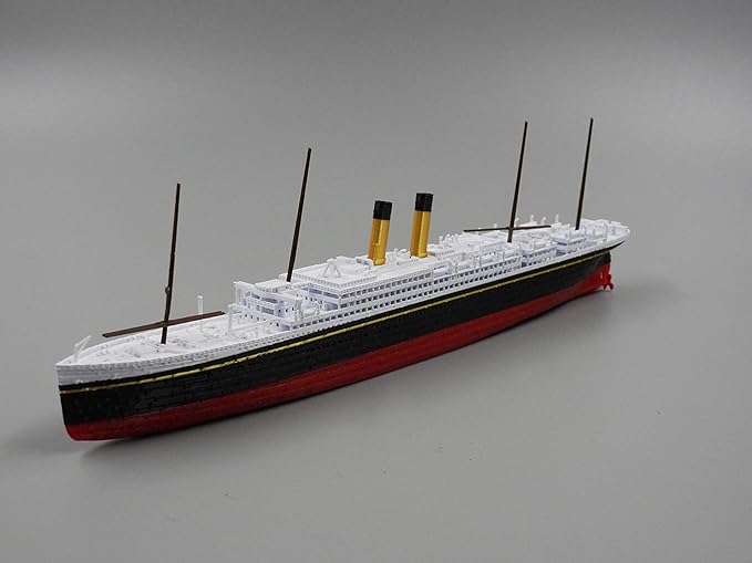 12" Prebuilt Display Model Ship (RMS Adriatic 1ft length Model)