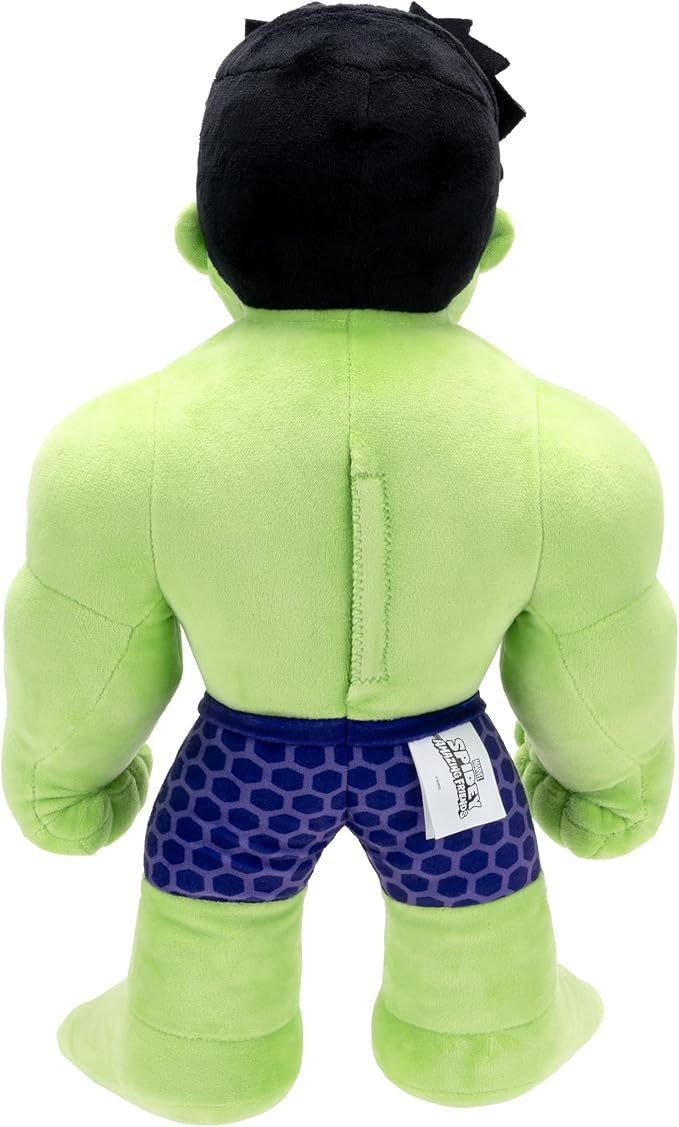 Marvel Spidey and His Amazing Friends My Friend Hulk Feature Plush - 16-Inch Talking Plush with 16 Unique Phrases