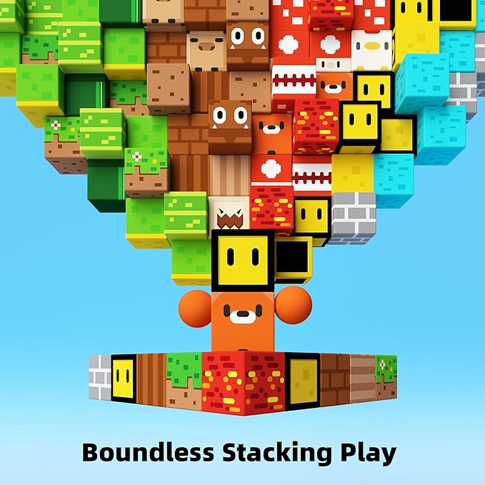 GobiDex 200PCS Magnetic Blocks Game-Based Building Toys for 3+ Years Old Boys Girls, Magnets Toys STEM Sensory Gift for Kids