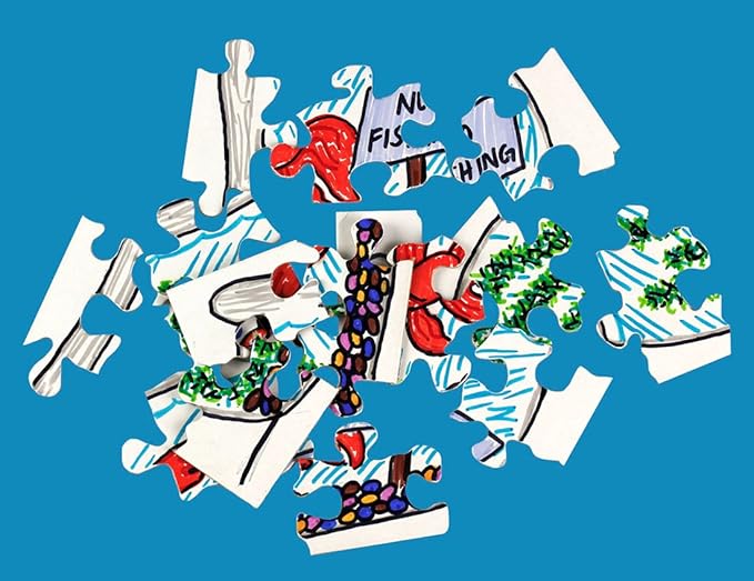8 Blank Jigsaw Puzzles with Envelopes – 4 x 5.5 Inch, 16 Pieces Each – Hygloss DYI party invites, Perfect for Decorating, Kids' Activities, Arts & Crafts or Party Favors