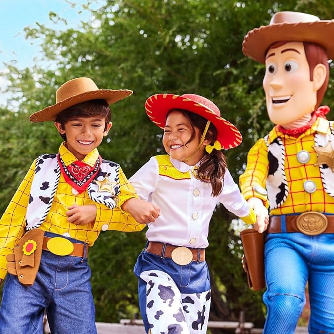Disney Store Boy's Dress Up Costumes for Play (Woody from Toy Story) - Premium Costumes for Kids, Cosplay for Children - Size 5/6