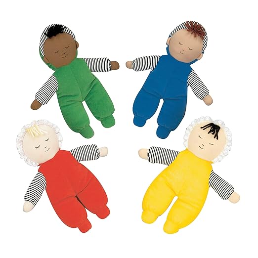 Baby's First Doll - Set of 4 Multi-Ethnic
