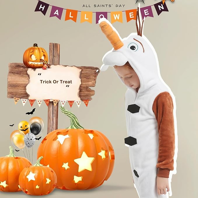 SWEETXIN Unise Kids Jumpsuit Cosplay Onesie One Piece Suit for Girls Boys Halloween Character Costume Dress Up Party