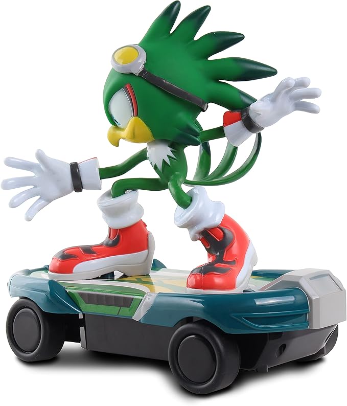 NKOK Sonic Free Rider R/C Skateboard - Jet, The Hawk; Full Function 2.4 GHz Radio Control with Turbo Boost; Cool Tricks and Stunts; Ages 6+