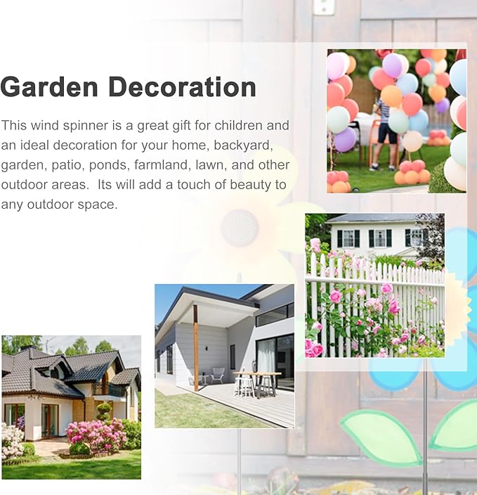 12 Pcs Reflective Pinwheels with Stakes, Sparkly Garden Pinwheels, Silver Wind Spinners for Yard and Garden