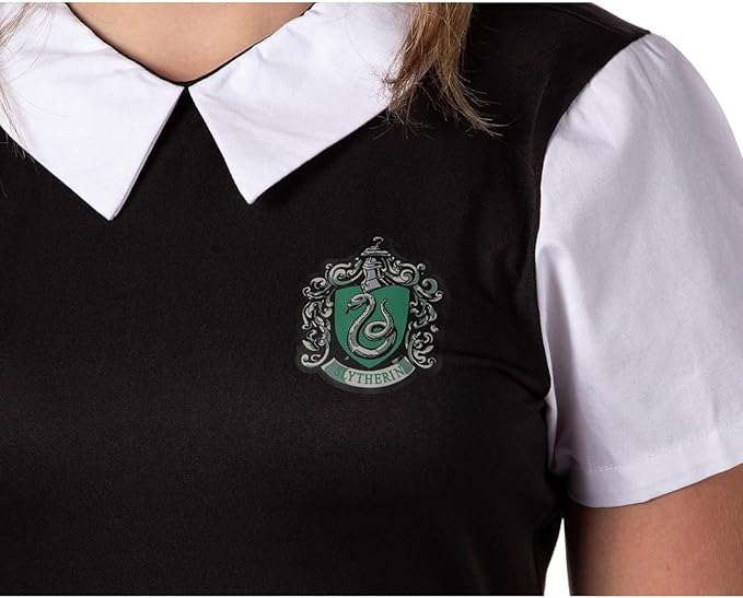 Harry Potter Costume Dress Cosplay Plaid Skirt Dresses for Women Juniors, All 4 Hogwarts Houses Available