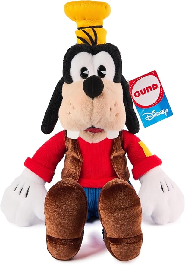 Donna's Home Emporium GND Dsney Officially Licensed 14" Plush 2 Piece Bundle, Mickey Mouse and Goofy