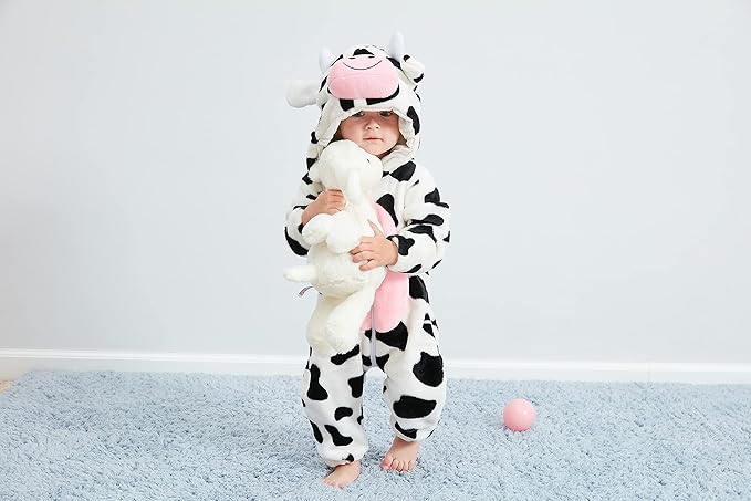 Dream cosplay Unisex Baby Costume,Baby Flannel Animal Halloween Home Clothing