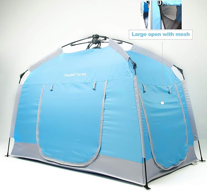 Easy Set Up Kids Playhouse with Nice LED Light Strip and 3 Large Opens,Portable Children Play Tent & Privacy Room for Indoor & Outdoor Games with Carry Bag-Free Space for Toddlers-Birthday Gifts