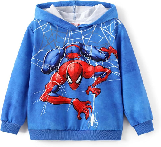 Disney Lilo & Stitch Minnie Mickey Spiderman Frozen Elsa Boys/Girls Hoodie Sweatshirt Graphic Pullover Tops Toddler-Big Kid