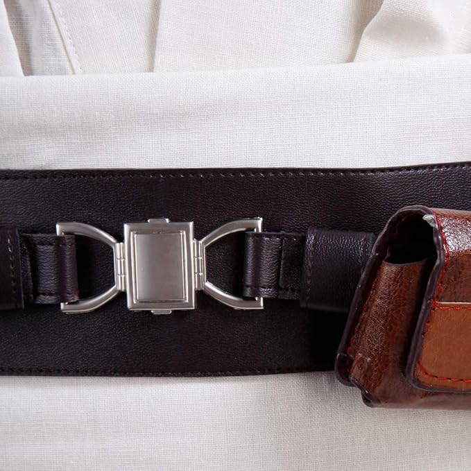 Rongxu Mens Tunic Robe Cosplay Costume Adult Tunic Hooded Robe Outfit Full Set Halloween Costume US Size