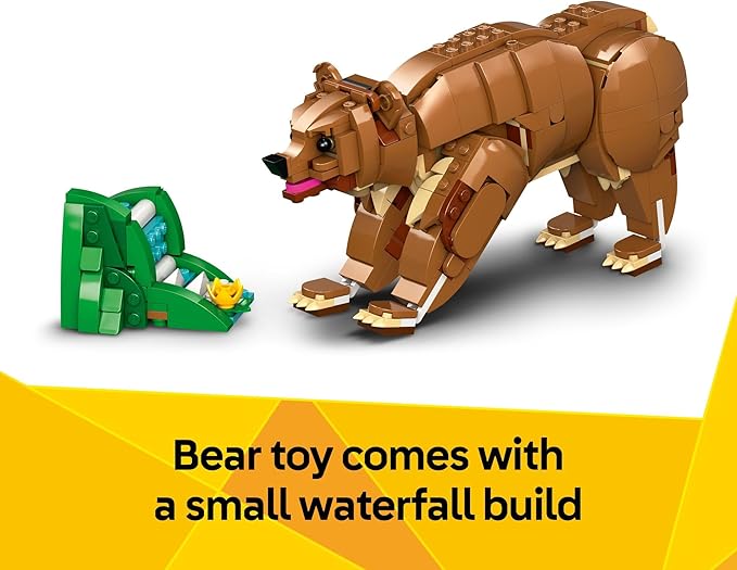 LEGO Creator 3 in 1 Beautiful Horse Building Toy for Kids - Learning Toy for Girls & Boys, Ages 9+ - Build a Horse, Bear, or Deer - Gift for Christmas - 31166