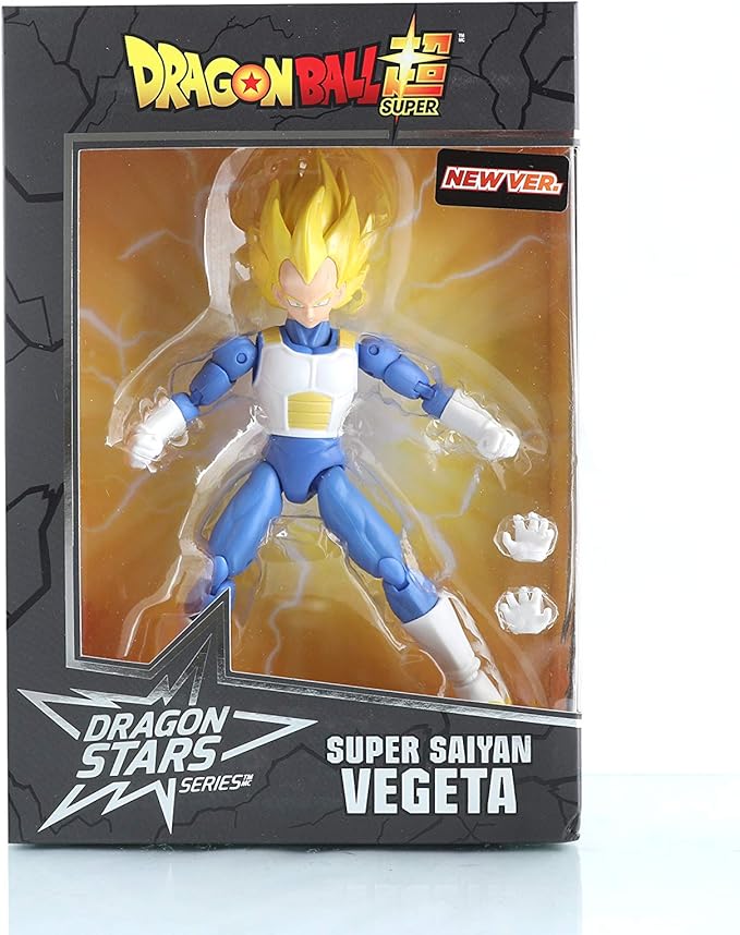 Dragon Stars Series - Dragon Ball Super - Super Saiyan Vegeta (Ver. 2), 6.5" Action Figure