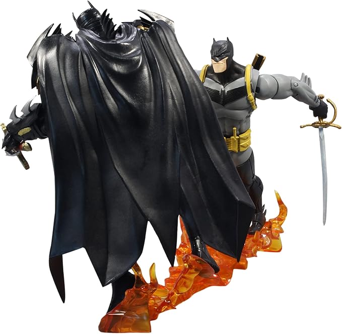 DC Multiverse Batman vs Azrael (Batman Armor) 7" Action Figure Multipack with Accessories