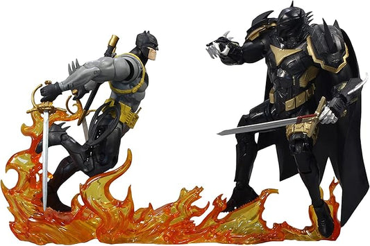 DC Multiverse Batman vs Azrael (Batman Armor) 7" Action Figure Multipack with Accessories