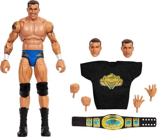 Mattel WWE Coliseum Collection Action Figure 2-Pack, Set with Ultimate Warrior & Honky Tonk Man 6-inch Collectibles & Accessories Including Swappable Parts (Amazon Exclusive)