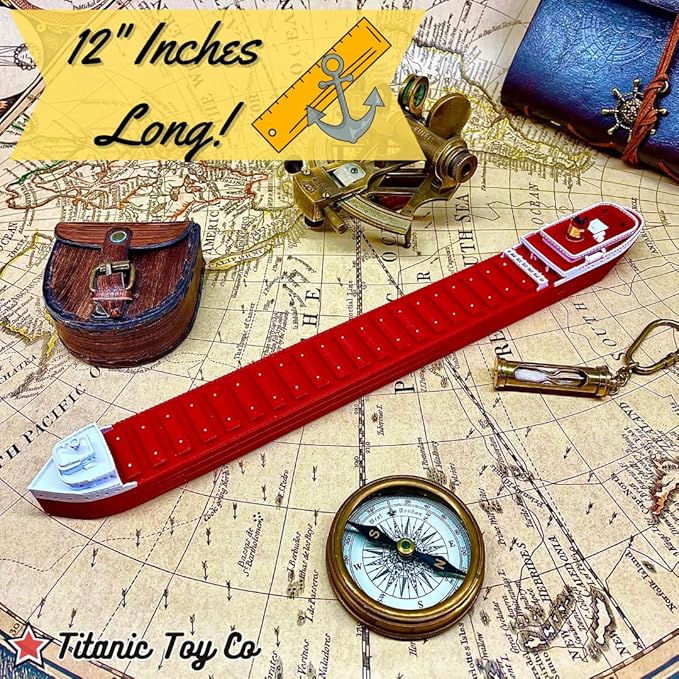 SS Edmund Fitzgerald Model 12" by TitanicToyCo, Great Lakes Freighter Model, Toy Ships, Model Ships, Ship Models, Titanic Toys For Kids, Titanic Model, Titanic Ship