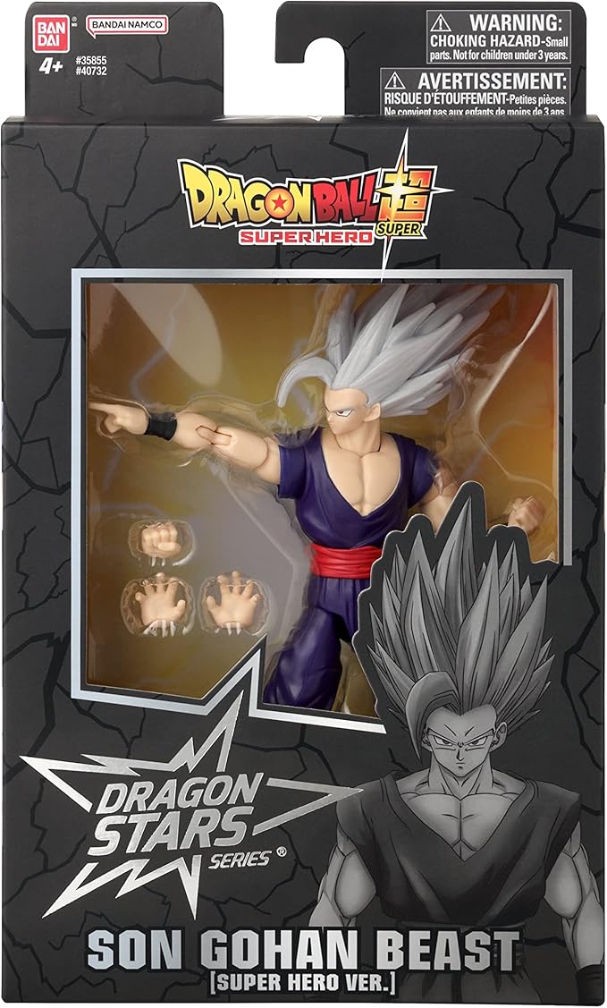 Dragon Ball Super - Dragon Stars - Son Gohan Beast (Super Hero), 6.5" Action Figure