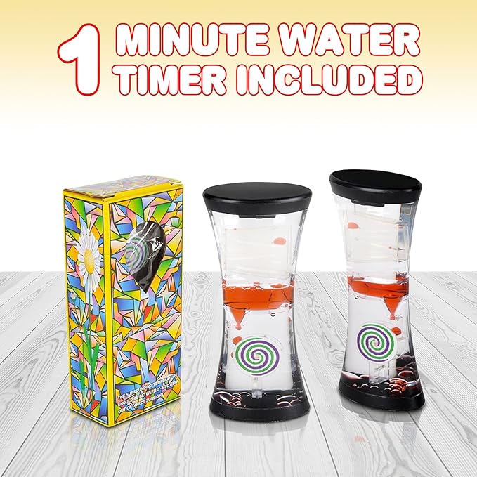 Gamie Stacking Cups Game with 18 Fun Challenges and Water Timer, 24 PCS Cup Stacking Set, Classic Family, Indoor Recess Game for Classroom, Fun Gift Idea for Boys and Girls Ages 3+ Olds