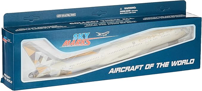 Skymarks Daron Etihad 787-9 Airplane Model (1/200 Scale)