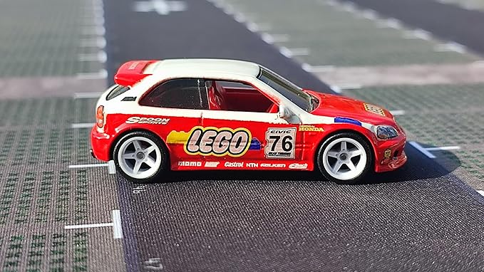 1:64 Scale Rubber Tire and Axle Set – 10-Pack Custom Wheels with Easy-Install Axles for Hot Wheels & Matchbox Cars – Mixed Styles, No Drilling Needed