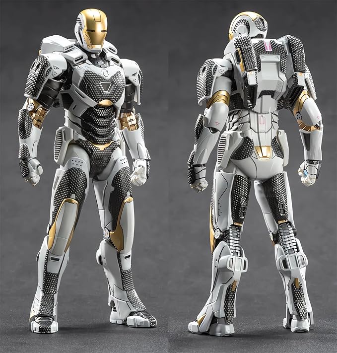 7 Inch MK39Ironman Action Figure (1/10 Scale) with Lots of Accessories,Exquisite Painting Collectible Toy
