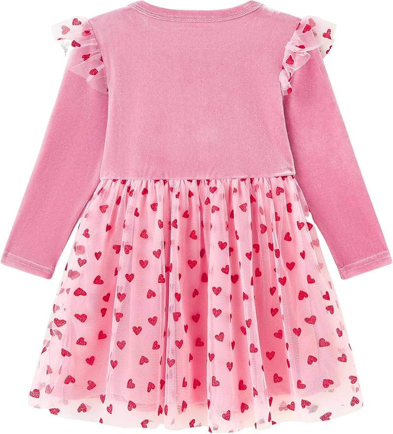 Disney Princess Frozen Minnie Mouse Dress Girls Sparkle Ruffle Tulle Tutu Birthday Party Fall Outfits Clothes Baby to Toddler