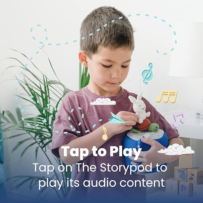 Fairy Tale Craftie | The Tortoise & The Hare | Audio Yarn Character for The Storypod Screen Free Audio Learning System for Preschoolers | Classic Fables & Stories | Kids | Toddlers