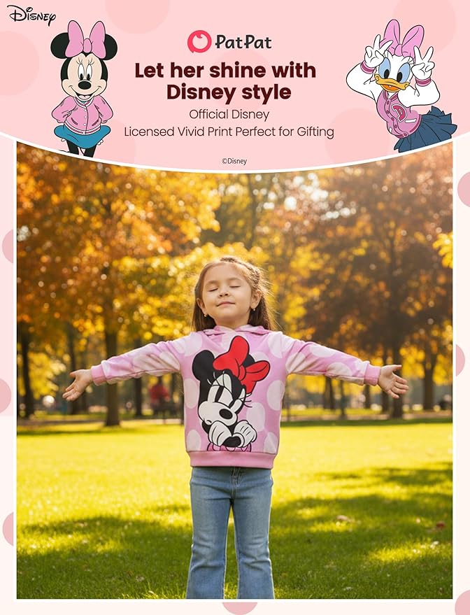 Disney Lilo & Stitch Minnie Mickey Spiderman Frozen Elsa Boys/Girls Hoodie Sweatshirt Graphic Pullover Tops Toddler-Big Kid