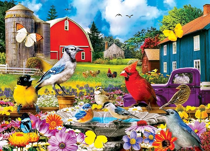 Baby Fanatics MasterPieces 1000 Piece Jigsaw Puzzle for Adults, Family, Or Youth- On The Fence - 19.25"x26.75"