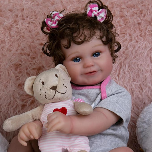 Milidool Reborn Baby Dolls - 20 Inch Realistic Newborn Baby Doll, Handmade with Love